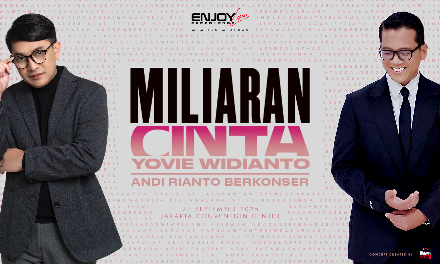Miliaran Cinta Yovie Widianto : Andi Rianto Berkonser